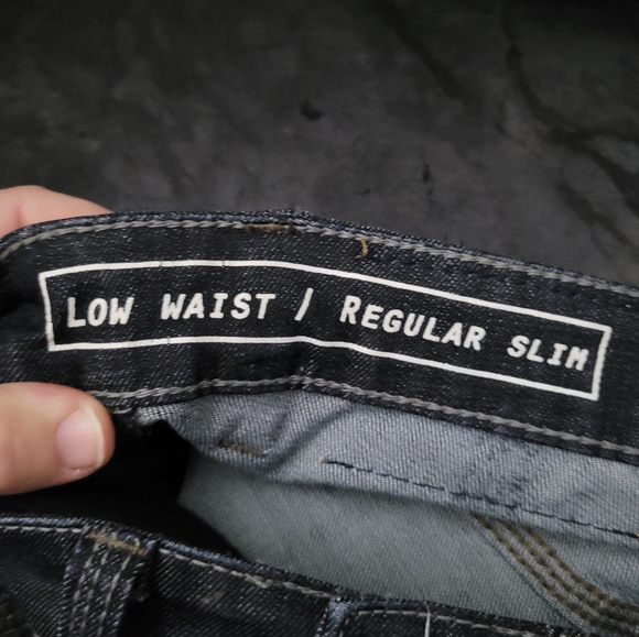 BLACK BULL | regular slim leg low waist dark wash jeans - Picture 10 of 11